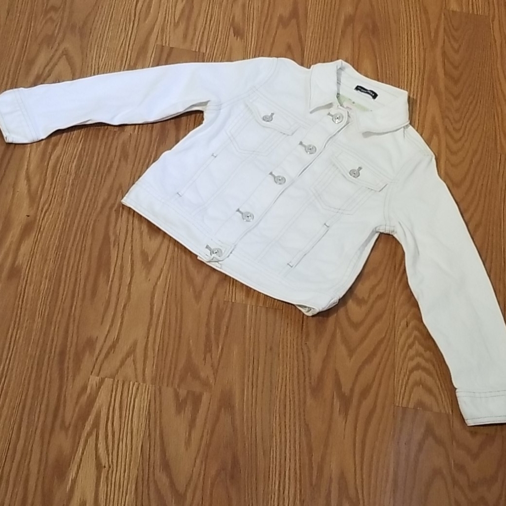 White gap jean jacket s‎ 5/6